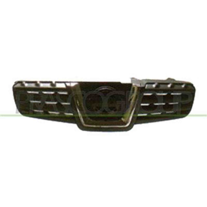 DS7102001_1.JPG Griglia Radiatore Nera Con Modanatura Cromata Per Nissan Qashqai (j10) Dal 2006 Al 2010