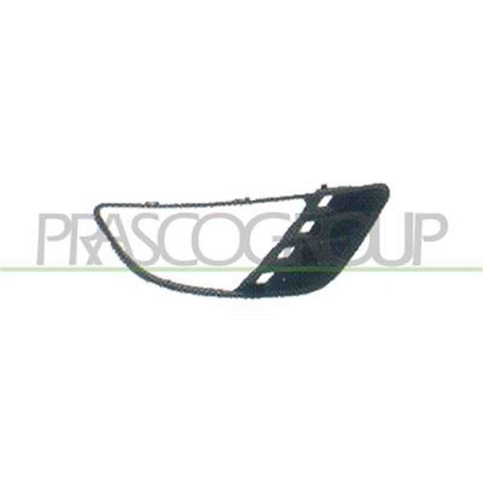 GUIDA_ALLA_SCELTA.JPG Griglia Destra Paraurti Nera Per Ford Fiesta Mk V Dal 2002 Al 2005
