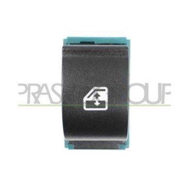 FT909WS02_1.JPG Interruttore Alzacristallo Sinistro Nero Per Fiat Doblo' Dal 2005 Al 2009