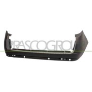 Paraurti Posteriore Nero/goffrato Per Fiat Doblo' Dal 2009 Al 2014