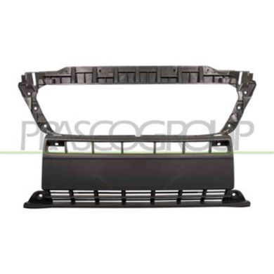 FT9321002_1.JPG Paraurti Anteriore Centrale Nero Goffrato Per Citroen Jumper Dal 2014