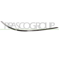 Profilo Cromato Destro Paraurti Anteriore Per Mercedes C Class Coupe' (c204) Dal 2011 Al 2015