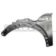 Parafango Anteriore Sinistro Con Fori Lucciola E Parafanghino Per Mini Mini (bmw) R56/r57 Dal 2006 Al 2010