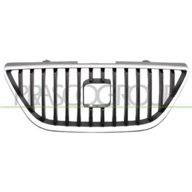 ST0352001_1.JPG Griglia Radiatore Nera Con Modanatura Cromata Per Seat Ibiza Dal 2008 Al 2012