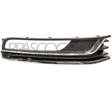 GUIDA_ALLA_SCELTA.JPG Griglia Destra Paraurti Nera Per Volkswagen Passat B7 Dal 2010 Al 2014
