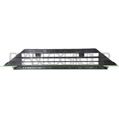 VG8112120_1.JPG Griglia Centrale Paraurti Verniciata Nero Lucido Per Volkswagen Tiguan R-line Dal 2016 Al 2020
