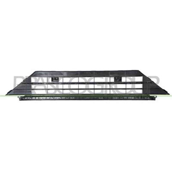 VG8112120_1.JPG Griglia Centrale Paraurti Verniciata Nero Lucido Per Volkswagen Tiguan R-line Dal 2016 Al 2020
