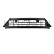 VG8112120_2.JPG Griglia Centrale Paraurti Verniciata Nero Lucido Per Volkswagen Tiguan R-line Dal 2016 Al 2020