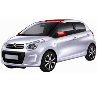 001016.JPG Piastra Specchio Per Citroen C1 Lato Sinistro Dal 2014/07