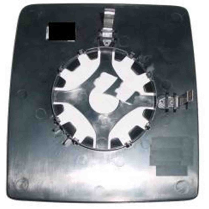 000287_AUTO.JPG Piastra Specchio Per Opel Combo Lato Destro Dal 2001/10 Al 2002/06
