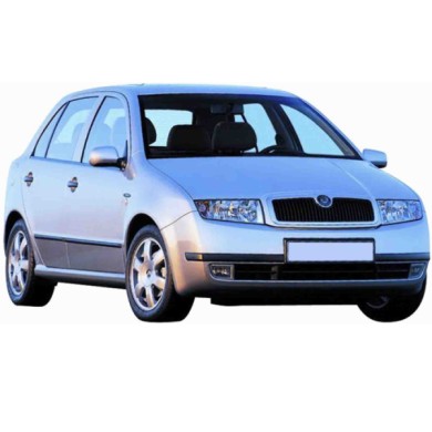 00550.JPG Piastra Specchio Termica Per Skoda Fabia Lato Sinistro Dal 1999/12 Al 2004/12