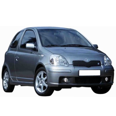 00574.JPG Piastra Specchio Per Toyota Yaris Lato Sinistro Dal 2003/07 Al 2005/12