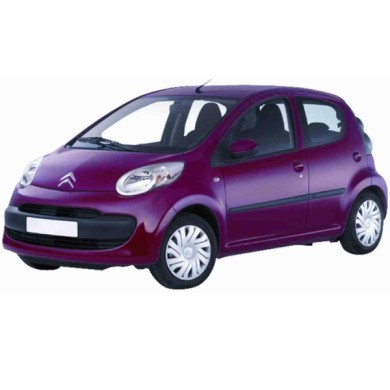 0061.JPG Piastra Specchio Per Citroen C1 Lato Sinistro Dal 2005/06 Al 2014/05