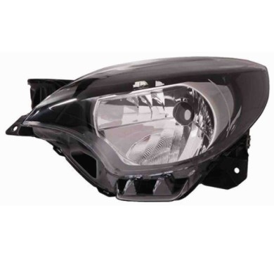 001009_AUTO.JPG Proiettore H4 Elettrico Senza Motore Per Renault Twingo Lato Destro Dal 2012/01 Al 2014/06