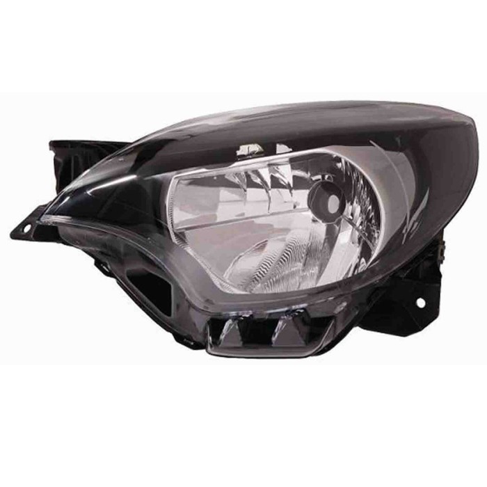 001009_AUTO.JPG Proiettore H4 Elettrico Senza Motore Per Renault Twingo Lato Sinistro Dal 2012/01 Al 2014/06