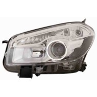 Proiettore H7-h7 Elettrico Senza Motore Per Nissan Qashqai Lato Destro Dal 2010/05 Al 2013/09