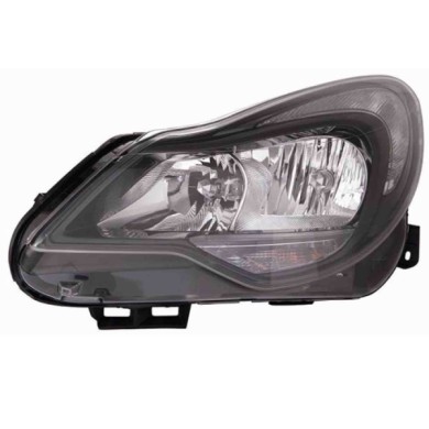 001017_AUTO.JPG Proiettore H7-h1 Con Motore Elettrico Per Opel Corsa Lato Destro Dal 2011/02 Al 2014/10
