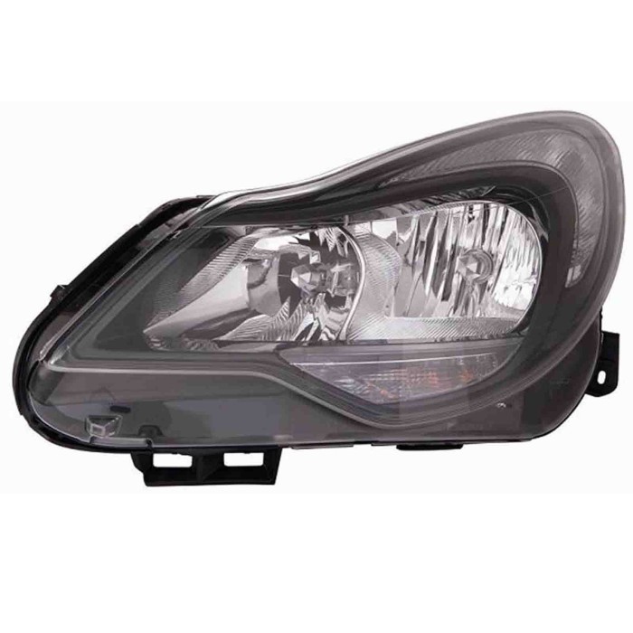 001017_AUTO.JPG Proiettore H7-h1 Con Motore Elettrico Per Opel Corsa Lato Destro Dal 2011/02 Al 2014/10