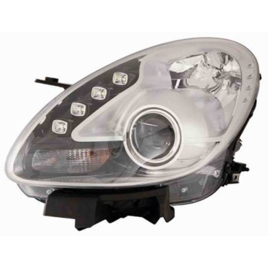 000882_AUTO.JPG Proiettore H7-h1 Con Motore Elettrico A Led Per Alfa Romeo Giulietta Lato Destro Dal 2010/04 Al 2016/01