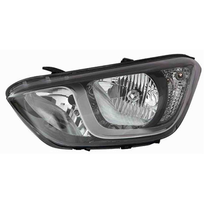 001147_AUTO.JPG Proiettore H7-h7 Con Motore Elettrico Per Hyundai I20 Lato Destro Dal 2012/05 Al 2014/10