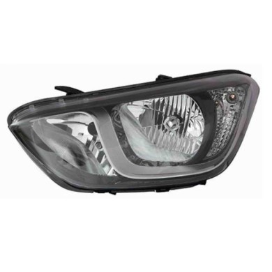 001147_AUTO.JPG Proiettore H7-h7 Con Motore Elettrico Per Hyundai I20 Lato Sinistro Dal 2012/05 Al 2014/10
