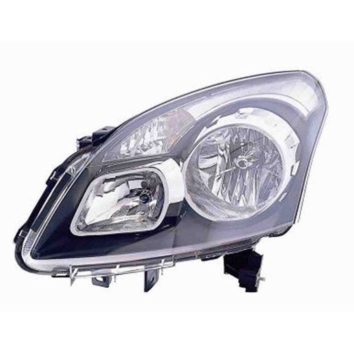 001041_AUTO.JPG Proiettore H7-h7 Con Motore Elettrico Per Renault Koleos Lato Sinistro Dal 2008/06 Al 2011/09
