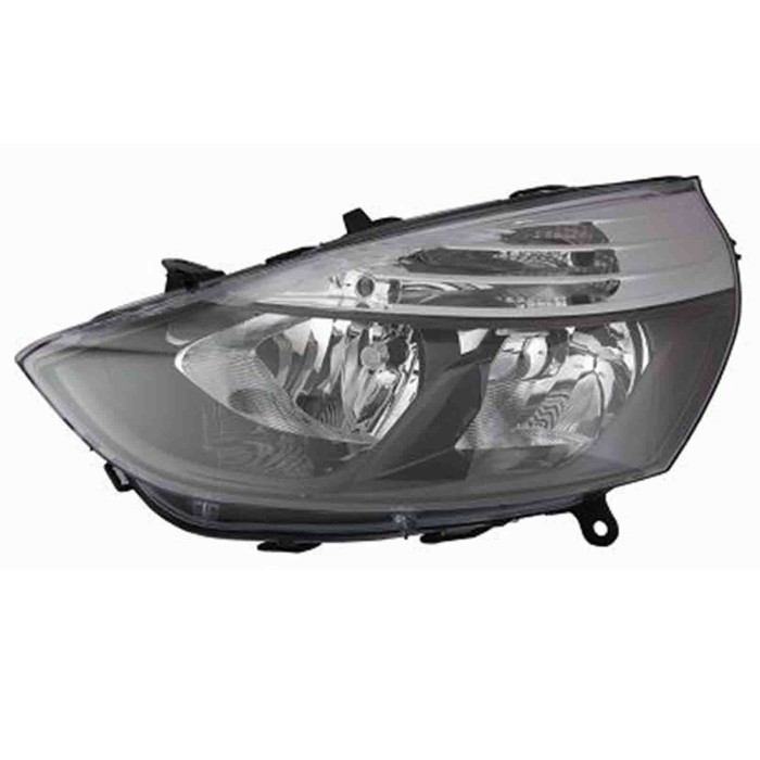 001071_AUTO.JPG Proiettore H7-h1-py24w Con Motore Elettrico Per Renault Clio Lato Destro Dal 2012/10 Al 2016/04