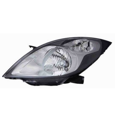 001131_AUTO.JPG Proiettore H4 Con Motore Elettrico Per Chevrolet (ex Daewoo) Spark Lato Destro Dal 2013/01 Al 2015/07