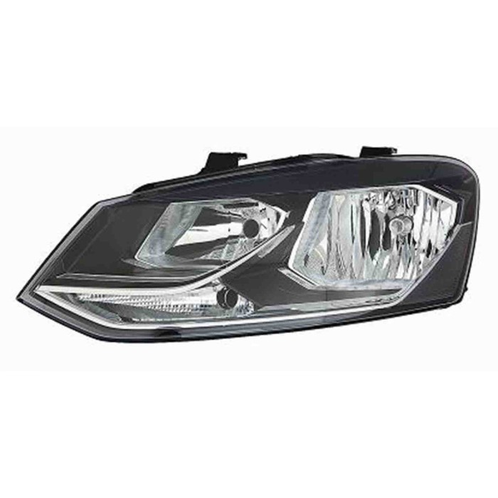 001310_AUTO.JPG Proiettore H7-h7 Con Motore Elettrico Per Volkswagen Polo Lato Destro Dal 2014/03 Al 2017/08