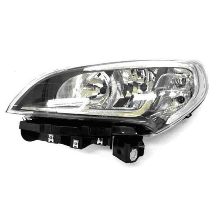 001354_AUTO.JPG Proiettore H7-h7 Con Motore Elettrico Per Fiat Doblo' Lato Sinistro Dal 2015/05 Al 2022/05