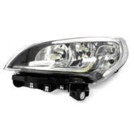 Proiettore H7-h7 Con Motore Elettrico Per Fiat Doblo' Lato Sinistro Dal 2015/05 Al 2022/05