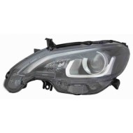Proiettore Hir2-py21 A Led Predisposizione Per Regolazione Elettrico Per Peugeot 108 Lato Destro Dal 2014/07