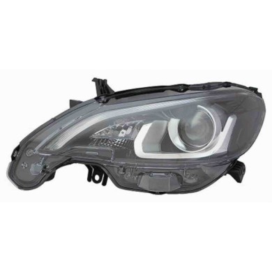 001257_AUTO.JPG Proiettore Hir2-py21 A Led Predisposizione Per Regolazione Elettrico Per Peugeot 108 Lato Sinistro Dal 2014/07