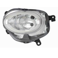 Proiettore H7-w21w A Led Regolazione Manuale Per Fiat 500 Lato Destro Dal 2015/07
