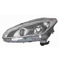 Proiettore H7-h7-py21w Predisposizione Per Regolazione El C/luce Diurna A Led Per Peugeot 208 Lato Destro Dal 2015/03 Al 2019/09