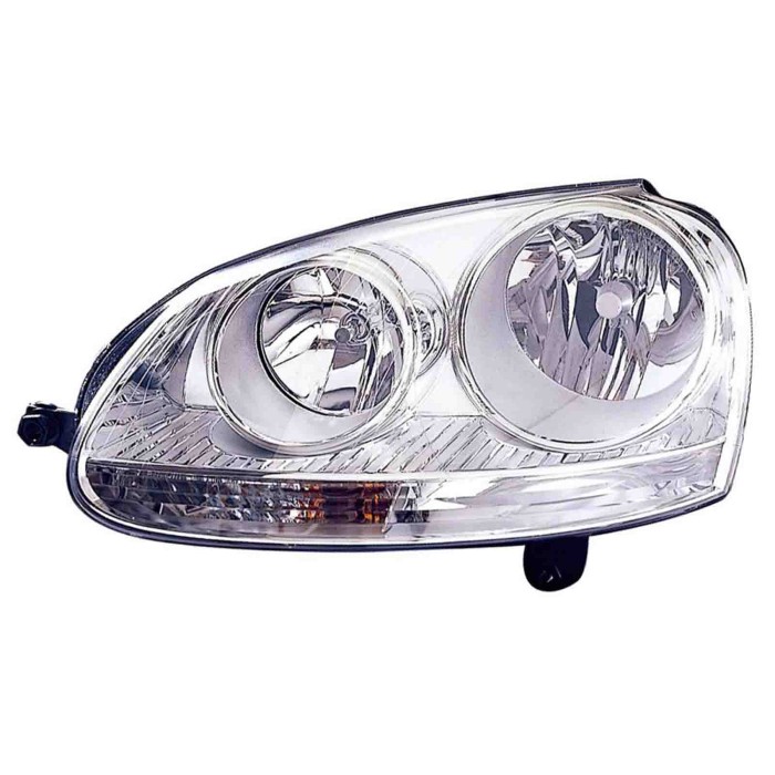 000438_AUTO.JPG Proiettore H7-h7 Elettrico Senza Motore Per Volkswagen Golf V Lato Destro Dal 2003/10 Al 2008/08