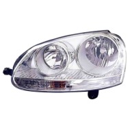 Proiettore H7-h7 Elettrico Senza Motore Per Volkswagen Golf V Lato Destro Dal 2003/10 Al 2008/08