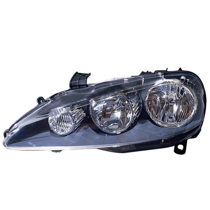 000004_AUTO.JPG Proiettore H1-h7 Con Motore Elettrico Per Alfa Romeo 147 Lato Destro Dal 2004/11 Al 2010/04