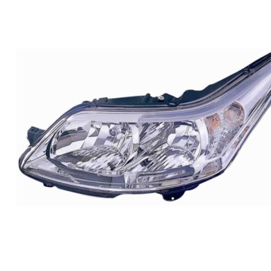 000069_AUTO.JPG Proiettore H7-h1 Con Motore Elettrico Per Citroen C4 Lato Sinistro Dal 2005/01 Al 2008/09