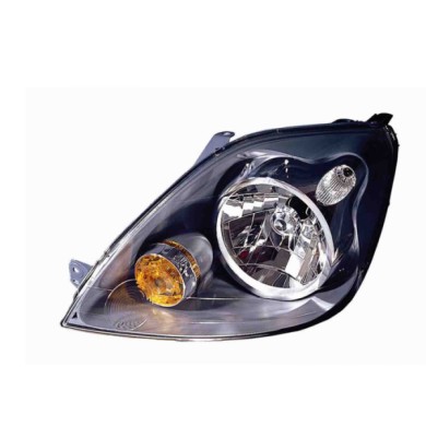 000593_AUTO.JPG Proiettore H4 Elettrico Senza Motore Per Ford Fiesta Lato Destro Dal 2006/01 Al 2008/08