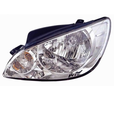 000606_AUTO.JPG Proiettore H4 Con Motorino Elettrico Per Hyundai Getz Lato Destro Dal 2005/11