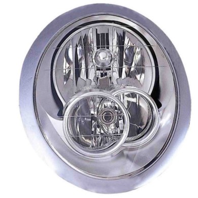 000604_AUTO.JPG Proiettore H7-h7 Elettrico Senza Motore Per Mini Lato Sinistro Dal 2004/09 Al 2006/10