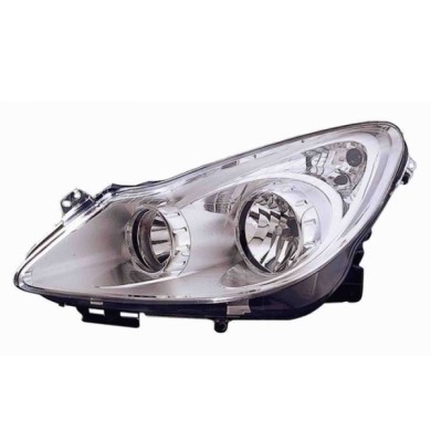 000656_AUTO.JPG Proiettore H7-h1 Elettrico Senza Motore Per Opel Corsa Lato Destro Dal 2006/09 Al 2010/12