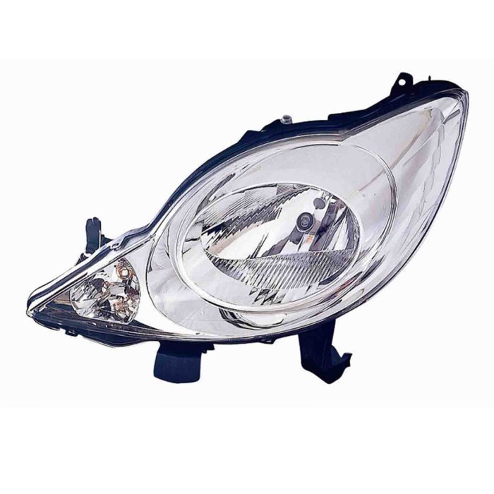 000543_AUTO.JPG Proiettore H4 Elettrico Senza Motore Per Peugeot 107 Lato Destro Dal 2005/06 Al 2012/02