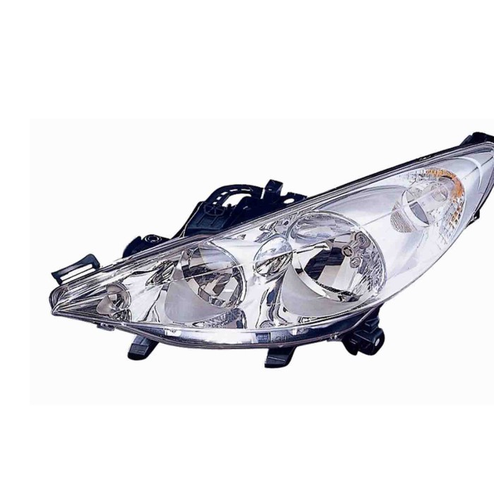 000660_AUTO.JPG Proiettore H7-h1 S/fendinebbia Con Motorino Elettrico Per Peugeot 207 Lato Destro Dal 2006/05