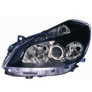 Proiettore H7-h7-h1 Con Lenticolare Elettrico Senza Motore Per Renault Clio Lato Sinistro Dal 2005/10 Al 2009/04
