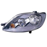 Proiettore H7-h7 Con Motorino Elettrico Per Volkswagen Golf V Plus Lato Destro Dal 2005/02 Al 2009/02