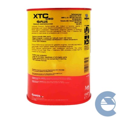 149105-large_default.jpg Bardahl Xtc C 60 Synthetic Special Oil 5w40 3 Litri Motori Diesel E Benzina