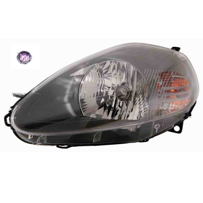 000526_AUTO.JPG Proiettore H4 Con Motore Elettrico Per Fiat Grande Punto Lato Destro Dal 2005