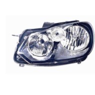 Proiettore H7-h15 Con Motor. Elettrico Per Volkswagen Golf Vi Lato Destro Dal 2008/11 Al 2012/09